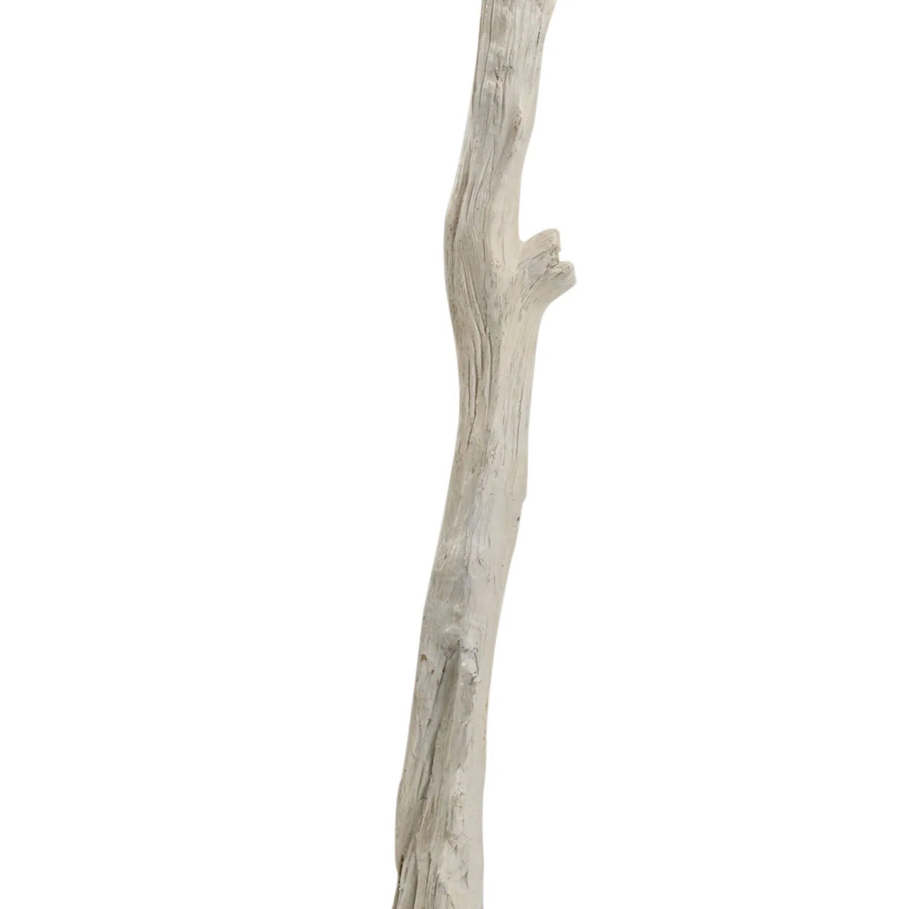 Lampadaire en bois flotté en forme de dragon